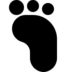 Medical Specialty Feet Icon from Ultimate Bold Set