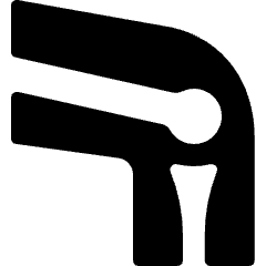 Medical Specialty Knee 1 Icon from Ultimate Bold Set