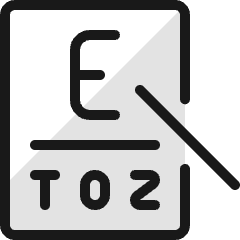 Medical Specialty Optometrist Icon from Ultimate Colors Set