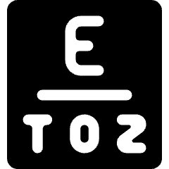 Medical Specialty Optometrist Icon from Ultimate Bold Set