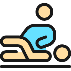 Medical Specialty Rehabilitation Icon from Ultimate Colors Set