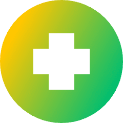 Sign Cross Circle Icon from Sharp Gradient Set