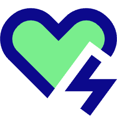 Aed Symbol Icon from Sharp Pop Set
