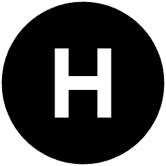 Hospital Sign Circle Icon from Sharp Solid Set