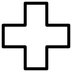 Medical Cross Icon from Ultimate Light Set