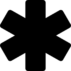 Medical Cross Symbol Icon from Core Solid Set