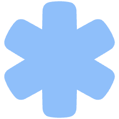 Medical Cross Symbol Icon from Plump Flat Set