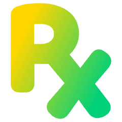 Prescription Pills Drugs Healthcare Icon from Plump Gradient Set
