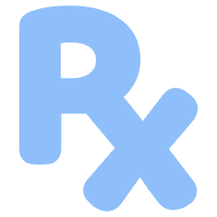 Prescription Pills Drugs Healthcare Icon from Plump Flat Set
