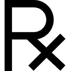 Prescription Pills Drugs Healthcare Icon from Sharp Remix Set