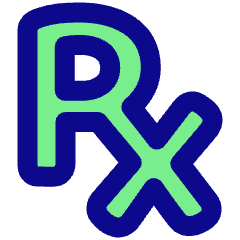 Prescription Pills Drugs Healthcare Icon from Plump Pop Set