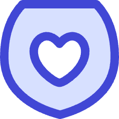 Shield Heart Care Protection Icon from Flex Duo Set