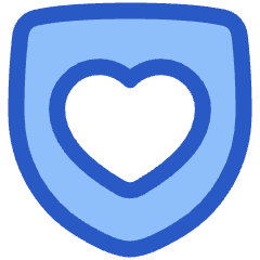 Shield Heart Care Protection Icon from Plump Duo Set