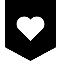 Shield Heart Care Protection Icon from Sharp Solid Set