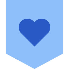 Shield Heart Care Protection Icon from Sharp Flat Set