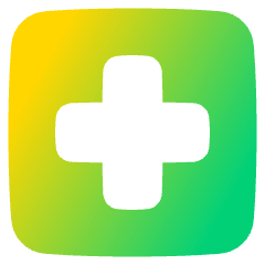 Sign Cross Square Icon from Plump Gradient Set