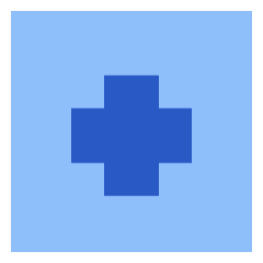 Sign Cross Square Icon from Sharp Flat Set