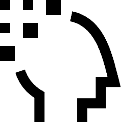 Alzheimer Icon from Sharp Line Set