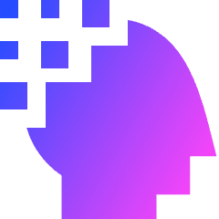 Alzheimer Icon from Sharp Gradient Set