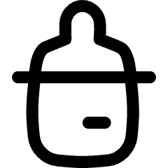 Baby Botlle Icon from Flex Line Set