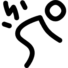 Back Pain Icon from Flex Line Set