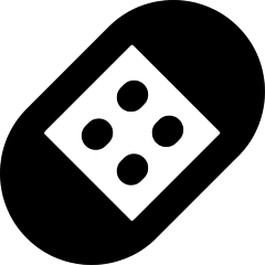 Bandage Icon from Flex Solid Set