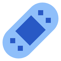 Bandage Icon from Sharp Flat Set