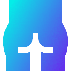 Bottom Icon from Sharp Gradient Set