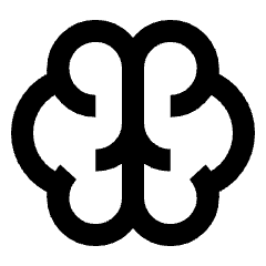 Brain Icon from Sharp Line Set