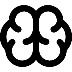 Brain Icon from Core Remix Set