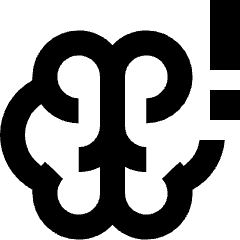 Brain Stroke Alert Icon from Sharp Remix Set