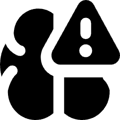 Brain Stroke Alert Icon from Core Solid Set