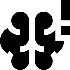 Brain Stroke Alert Icon from Sharp Solid Set