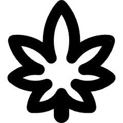 Cannabis Icon from Core Remix Set