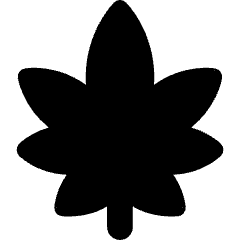 Cannabis Icon from Core Solid Set