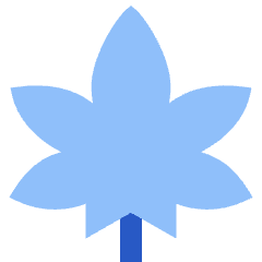 Cannabis Icon from Sharp Flat Set