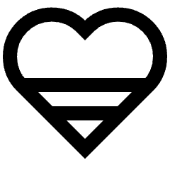 Cardiac Load Heart Icon from Sharp Line Set
