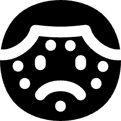 Chickenpox Icon from Flex Solid Set