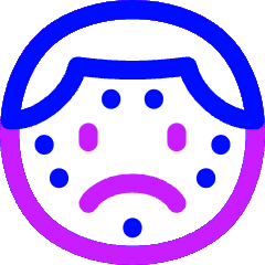 Chickenpox Icon from Flex Neon Set