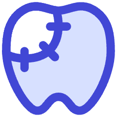 Dental Filling Icon from Flex Duo Set