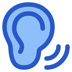 Ear Hearing Icon from Plump Duo Set