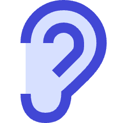 Ear Speciality Icon from Sharp Duo Set