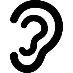 Ear Speciality Icon from Core Remix Set