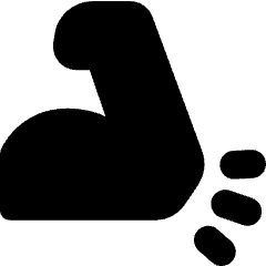 Elbow Icon from Core Solid Set