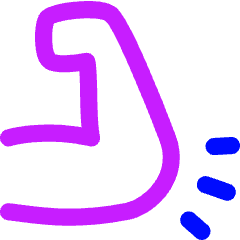 Elbow Icon from Flex Neon Set