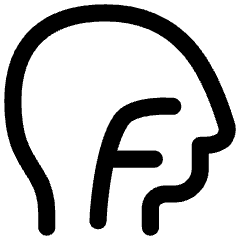 Ent Ear Nose Throat Icon from Flex Line Set