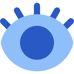 Eye Optic Icon from Plump Flat Set