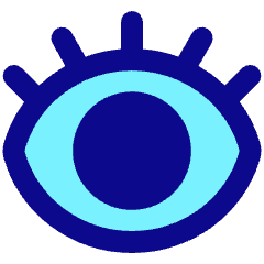 Eye Optic Icon from Plump Pop Set