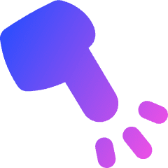 Finger Touch Icon from Flex Gradient Set