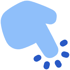 Finger Touch Icon from Plump Flat Set